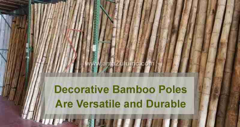 Decorative Bamboo Poles