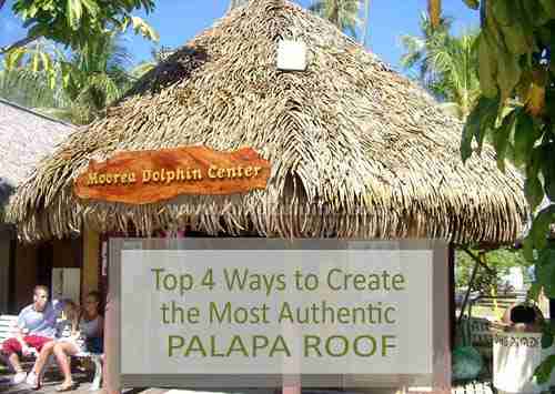 Authentic Palapa Roof