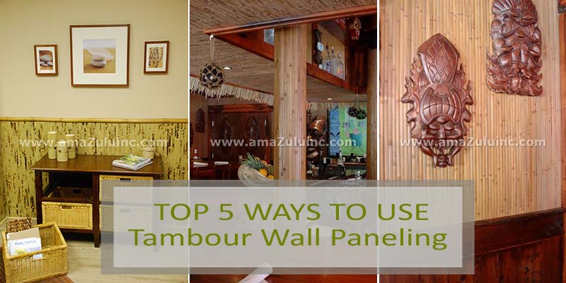 tambour wall paneling