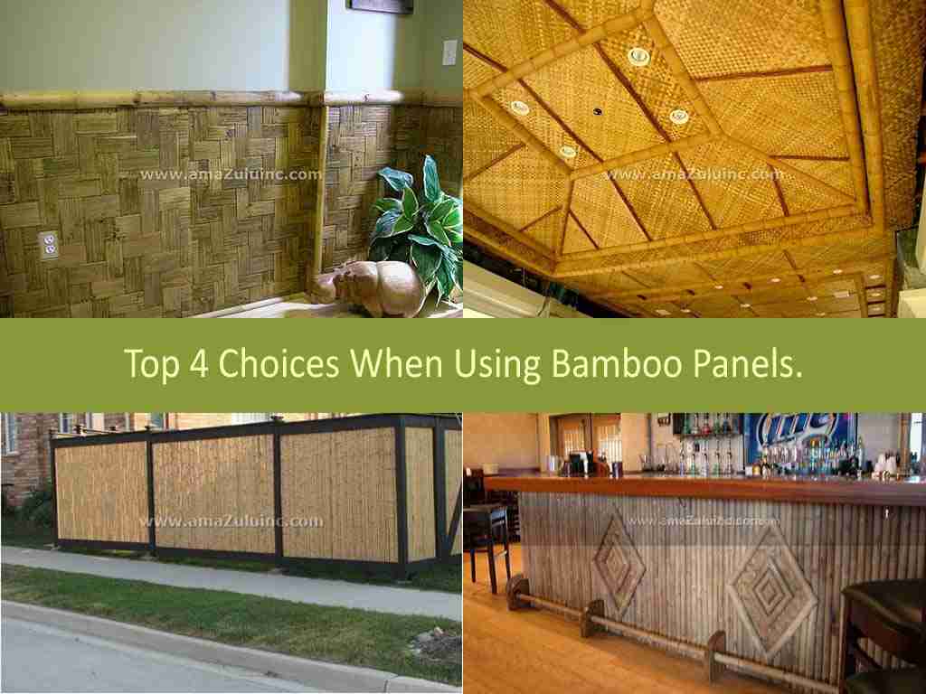 bamboo panels